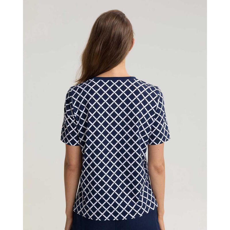 Sportscraft Geo Print Merc Tee image number 1